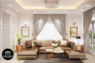 Thiết Kế Nội Thất Bán Cổ Điển-NTB01