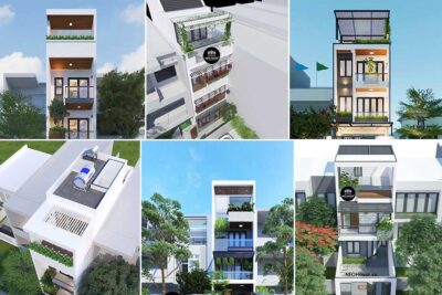 10 Ý tưởng thiết kế nhà phố có sân thượng đẹp nhất 2024