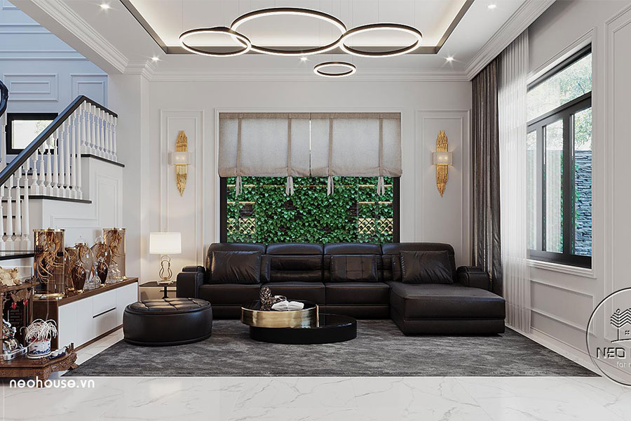 100 mẫu thiết kế phòng khách biệt thự đẹp hiện đại xứng tầm đẳng cấp