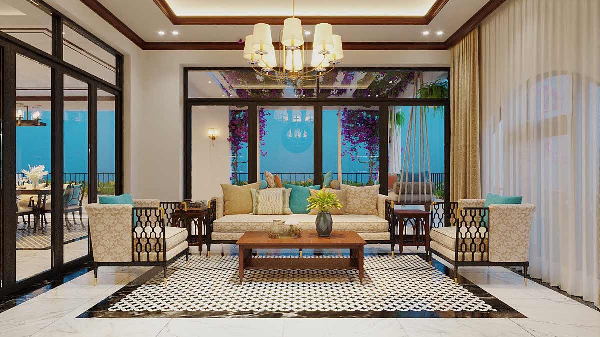 Nếu như bạn đam mê phong cách đơn giản, tinh tế của Đông Dương, thì thiết kế nội thất biệt thự phong cách Indochine chắc chắn sẽ đem lại cho bạn một không gian sống thật đẳng cấp. Hãy cùng khám phá những điểm nhấn độc đáo và vô cùng tinh tế trong thiết kế này.