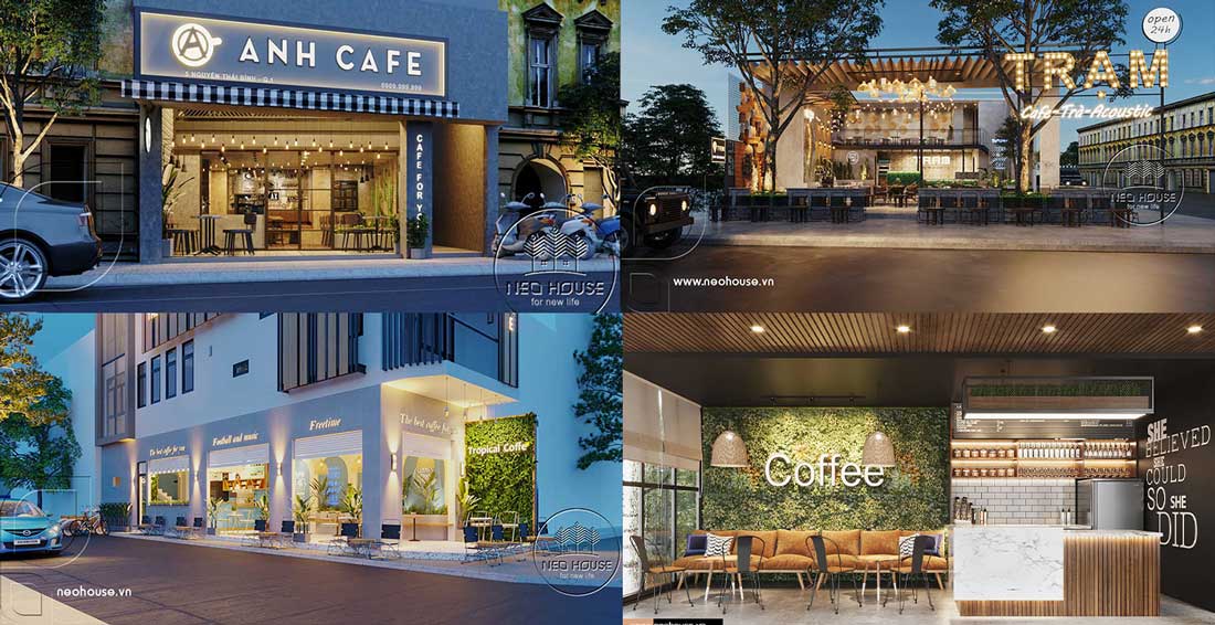 7 Mẫu Thiết Kế Quán Cafe Nhỏ Đẹp Giá Rẻ “Hot” Nhất Hiện Nay