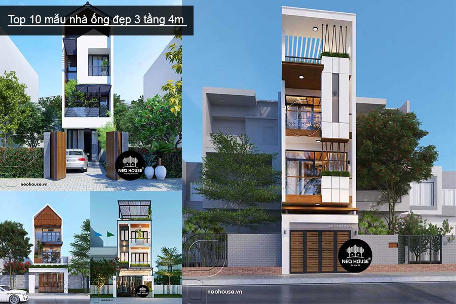 200 Mẫu thiết kế nhà phố 3 tầng đẹp hiện đại  NN Home