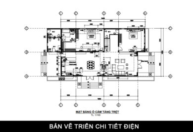 30+ mẫu bản vẽ thiết kế nội thất đẹp đầy đủ nhất 2026