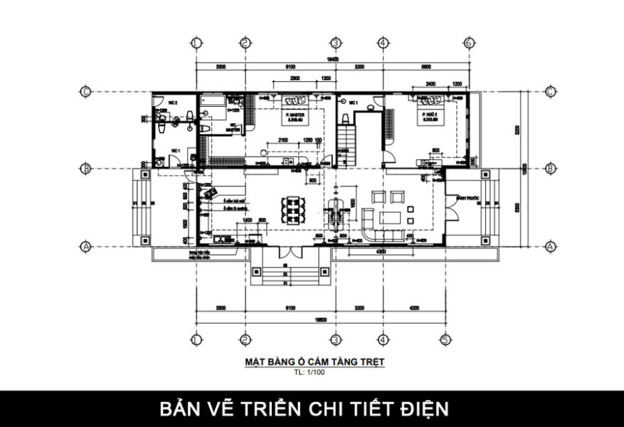 30+ mẫu bản vẽ thiết kế nội thất đẹp đầy đủ nhất 2026