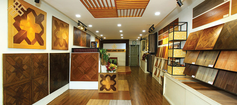 Thiết kế thi công showroom sàn gỗ