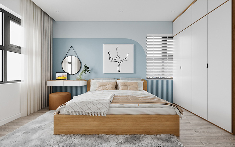 Những mẫu thiết kế nội thất chung cư 2 phòng ngủ đa phong cách