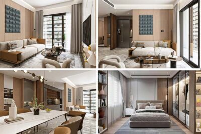 Top 10 mẫu thiết kế nội thất chung cư 77m2 đẹp đẳng cấp nhất