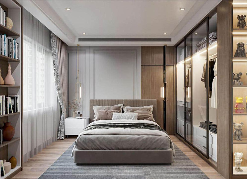 Thiết kế nội thất chung cư 77m2 phong cách hiện đại