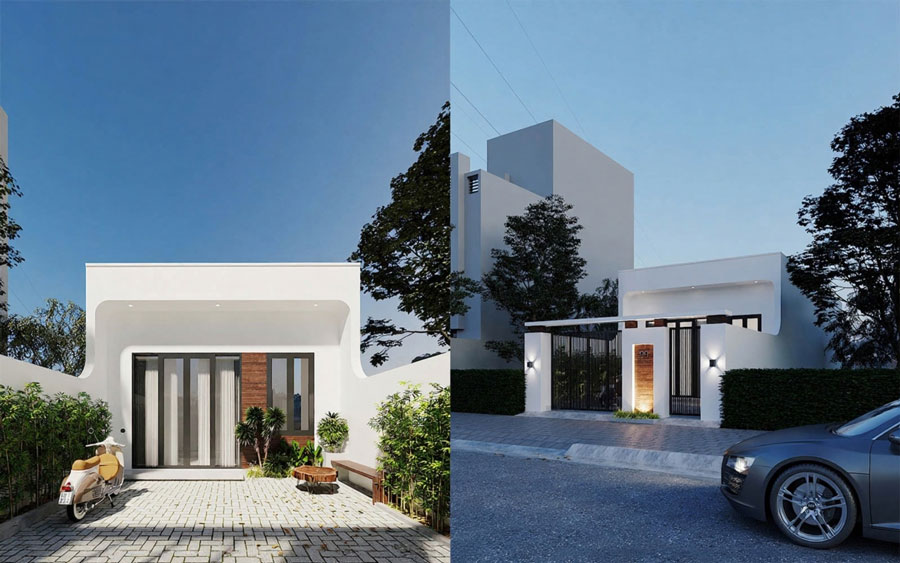 Mẫu nhà ống 1 tầng đẹp 5x20 là gì?