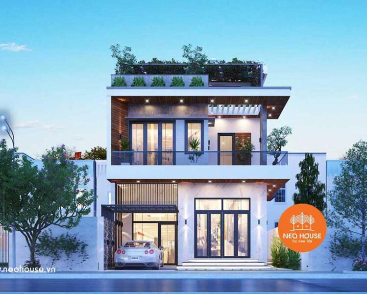 15+ mẫu thiết kế xây nhà 1 trệt 1 lầu 300 triệu đẹp hiện đại