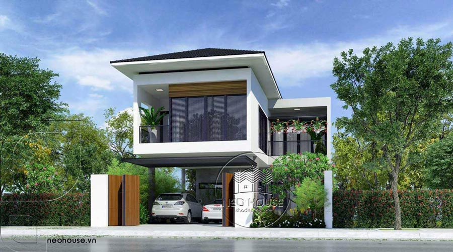 Mẫu nhà 1 trệt 1 lầu đẹp tại NEOHouse