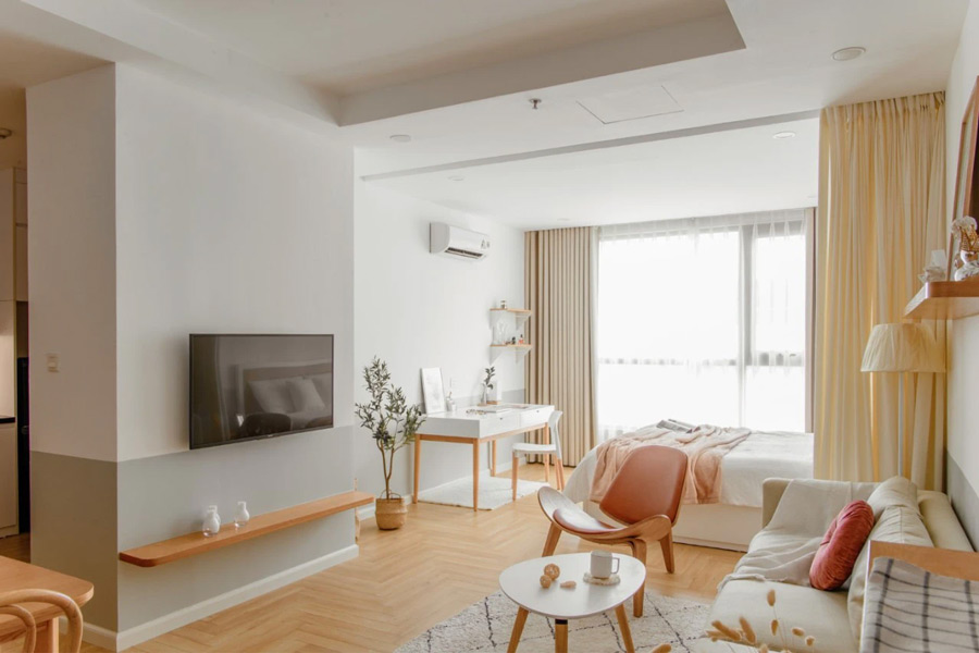 Phong cách thiết kế Studio tối giản (Minimalism)