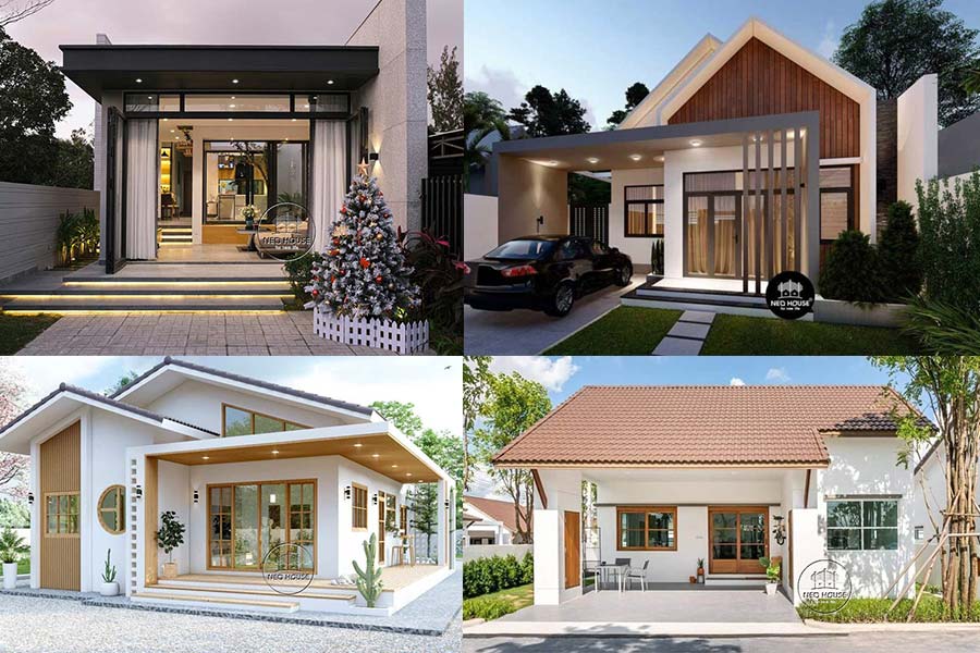 Thiết kế mở cho nhà cấp 4 đẹp giá rẻ 300 triệu