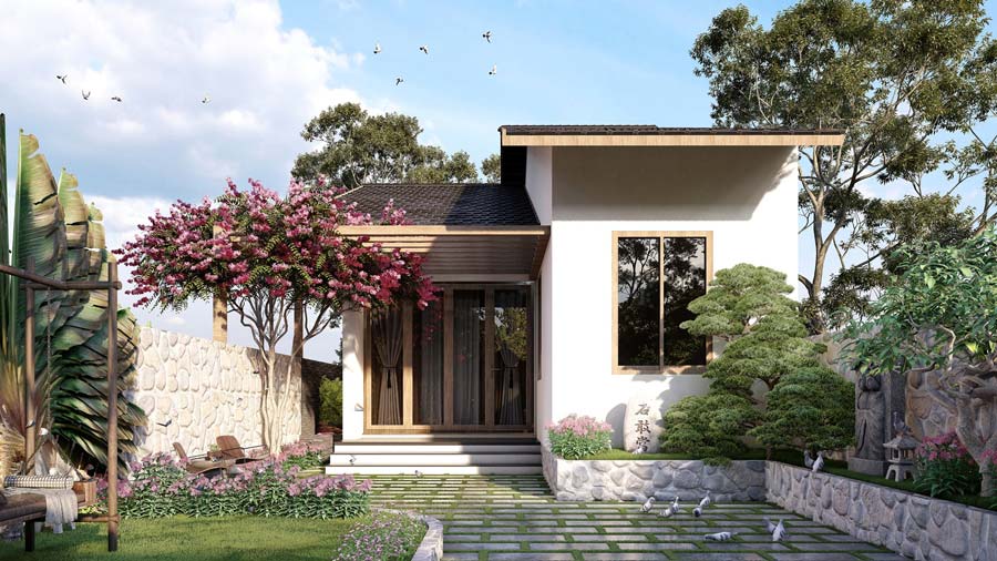 Xây nhà cấp 4 giá rẻ 100 triệu 1 phòng ngủ