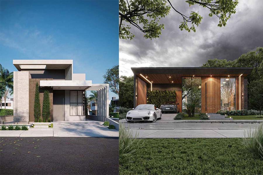 35+ mẫu nhà cấp 4 mái bằng 3 phòng ngủ đẹp đơn giản 2025