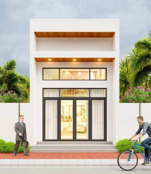 Top 35+ Mẫu Nhà Cấp 4 Đẹp 5x20 Có Gác Lửng Hiện Đại Mới