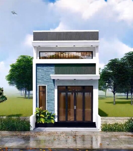 Top 35+ Mẫu Nhà Cấp 4 Đẹp 5x20 Có Gác Lửng Hiện Đại Mới