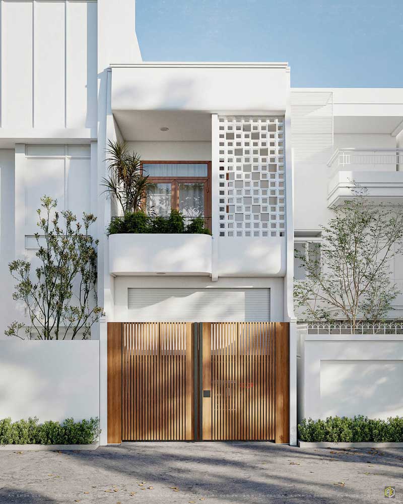 Mẫu xây nhà 1 trệt 1 lầu giá 500 triệu hiện đại