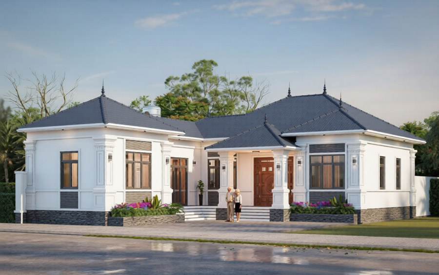 Cải tạo, sửa nhà cấp 4 chữ L mất bao lâu?