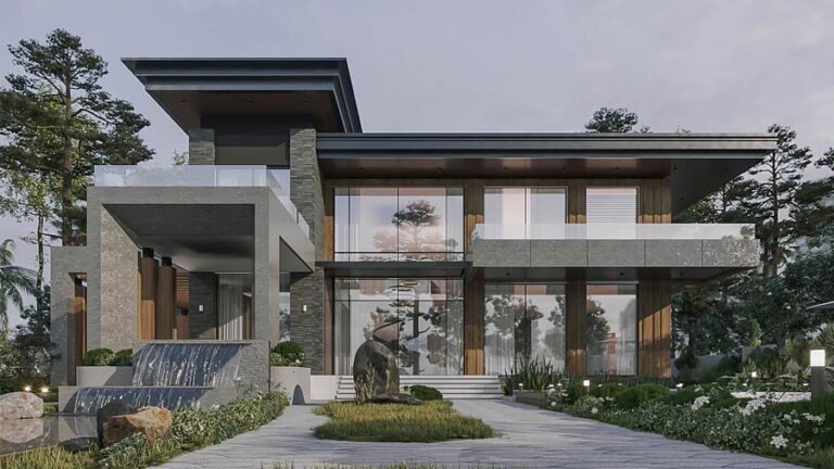99+ mẫu nhà villa đẹp hiện đại, sang trọng & xu hướng mới