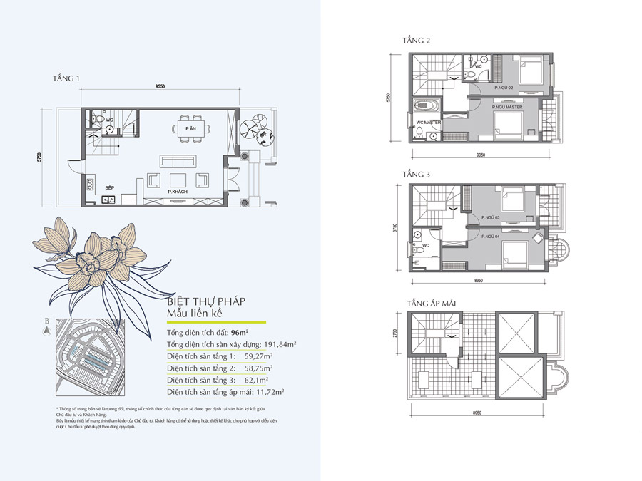 Biệt thự liền kề Vinhomes Riverside