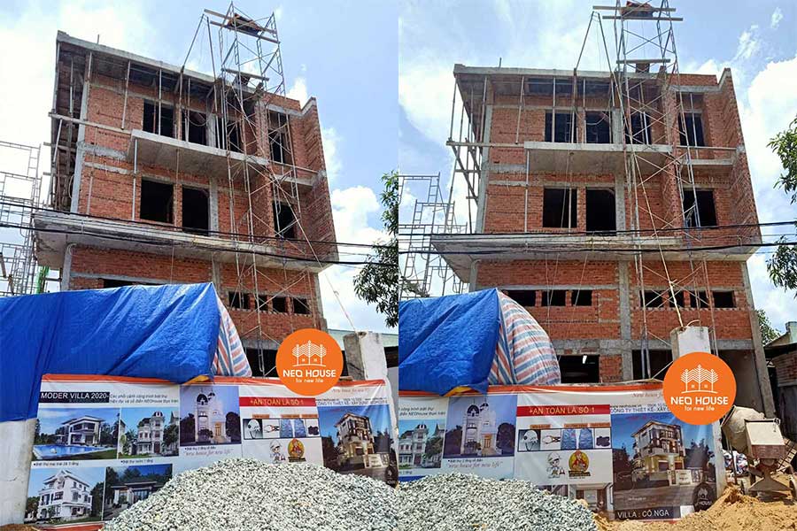 Đơn giá thi công phần thô và nhân công hoàn thiện