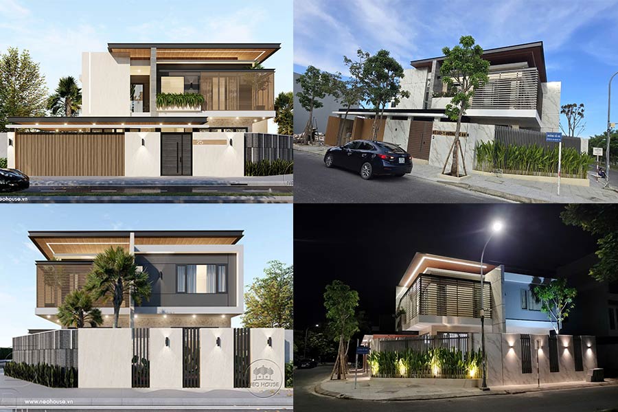 10. Dự án biệt thự 2 tầng hiện đại tại Nha Trang