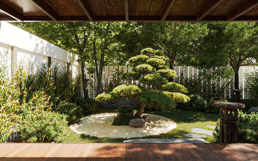 Vườn Nhật – linh hồn của không gian sống