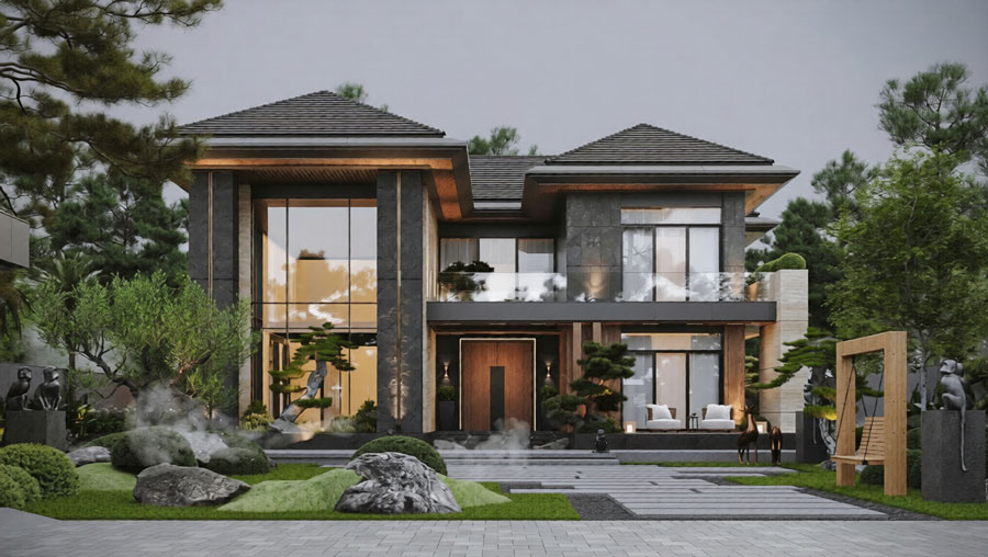 Ánh sáng tự nhiên và bảng màu đặc trưng