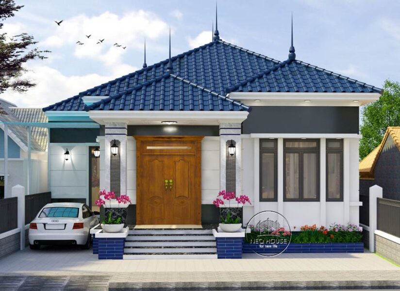 55+ Mẫu nhà cấp 4 mái Thái đẹp, đáng tham khảo nhất 2026