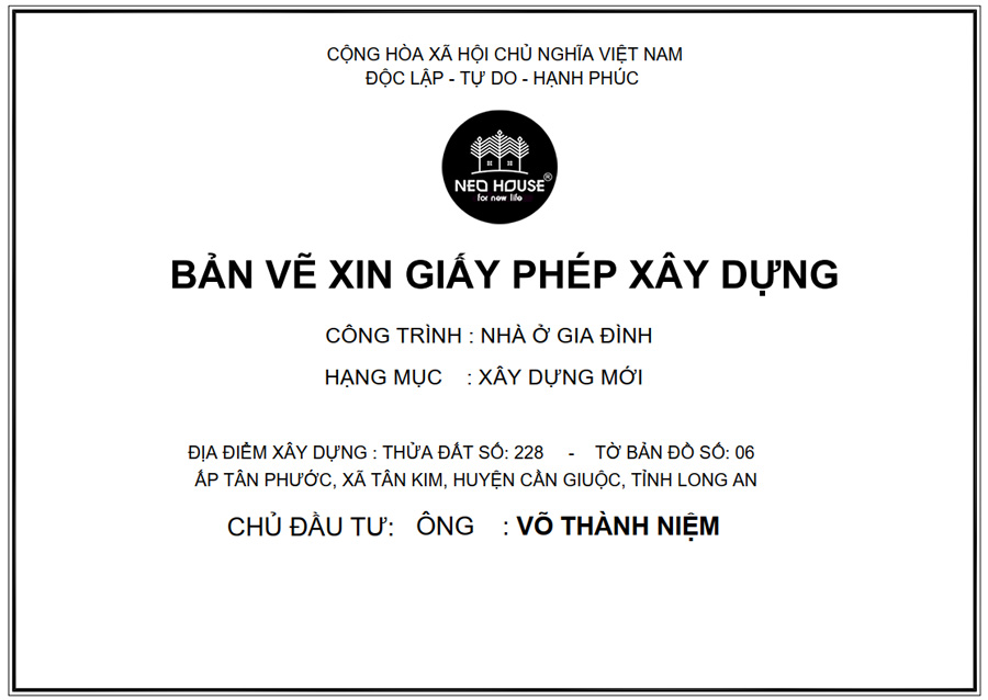 Xin giấy phép xây dựng và chuẩn bị hồ sơ pháp lý