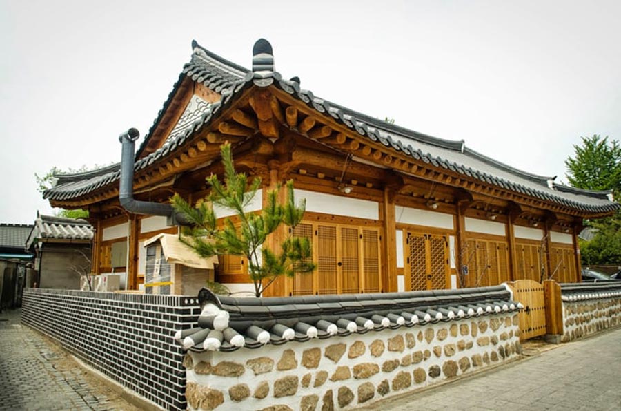 Biệt thự phong cách Hanok hiện đại