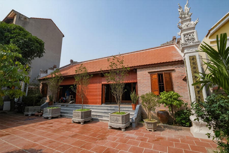 Mẫu nhà gỗ cấp 4 đẹp 5 gian