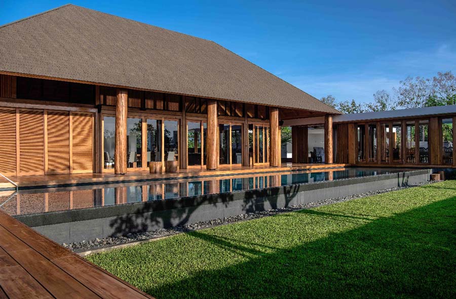 Mẫu nhà gỗ cấp 4 phong cách Rustic