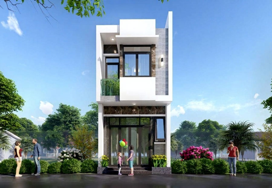 Thiết kế tối giản, ưu tiên không gian mở