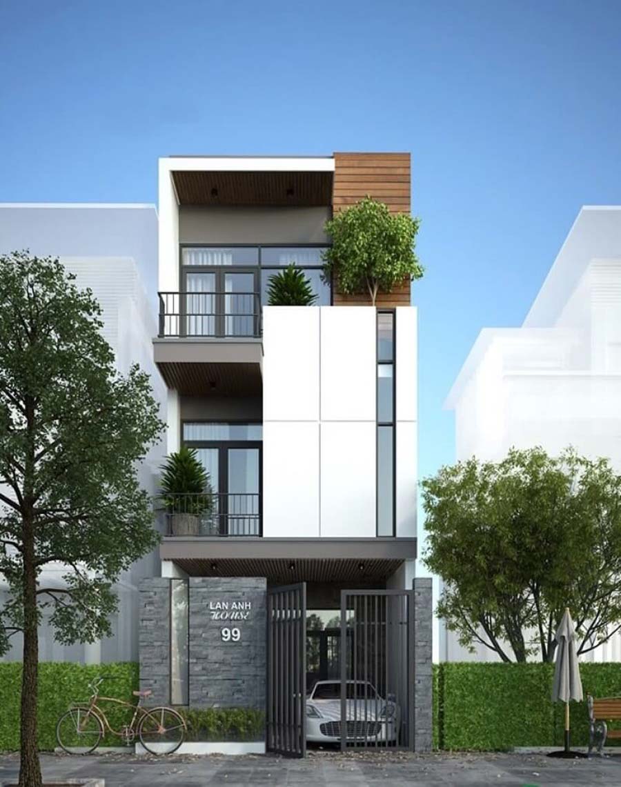 Lưu ý về vật liệu hoàn thiện cho nhà nhỏ 4x10m