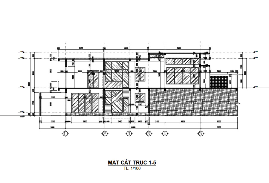 Độ dốc và kích thước ram xuống tầng hầm