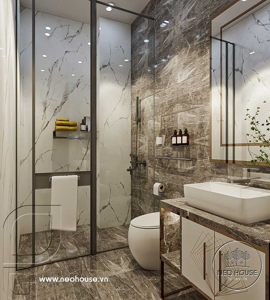 Thiết kế phòng vệ sinh tiện ích