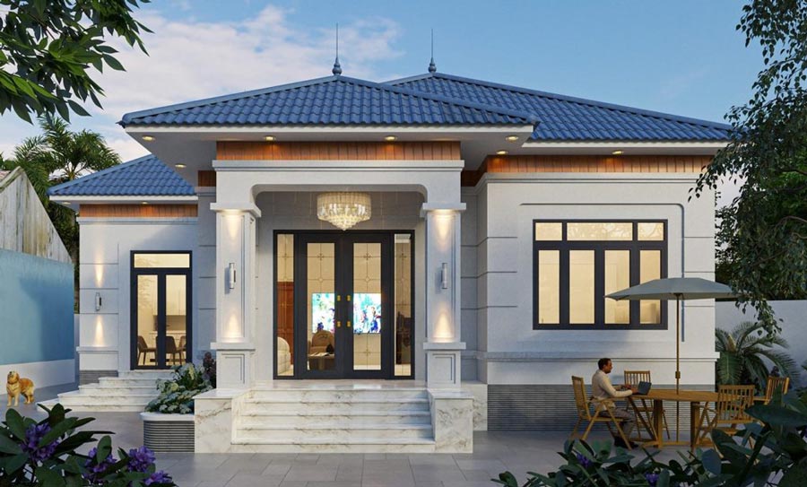 Vì sao nhà vuông 1 tầng ngày càng được ưa chuộng?