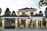 Mẫu Biệt Thự 2 Tầng Tân Cổ Điển 8x18m Sang Trọng, Đẳng Cấp Tại Sóc Trăng – BTB18