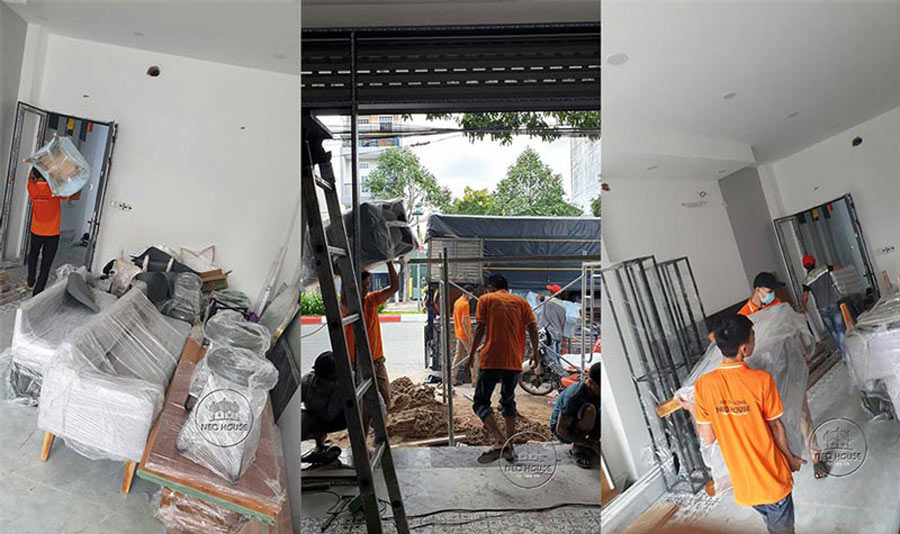 NEOHouse – Đơn vị thiết kế phòng khách nhà cấp 4 uy tín, chuyên nghiệp