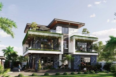 Khám phá 50 mẫu nhà 3 tầng đẹp ở nông thôn xu hướng năm 2025