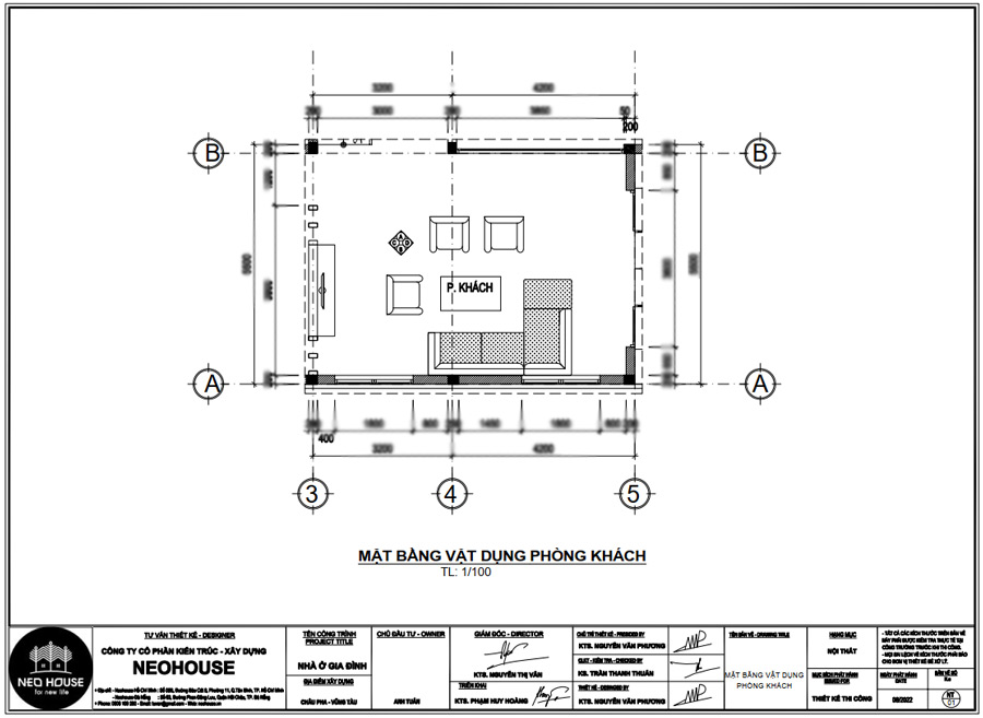 Bản vẽ triển khai chi tiết vật dung nhà cấp 4