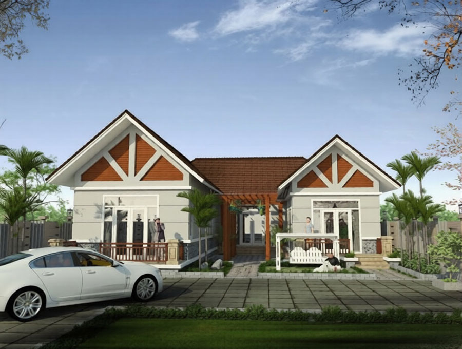 Đặc điểm nổi bật của nhà cấp 4 chữ U