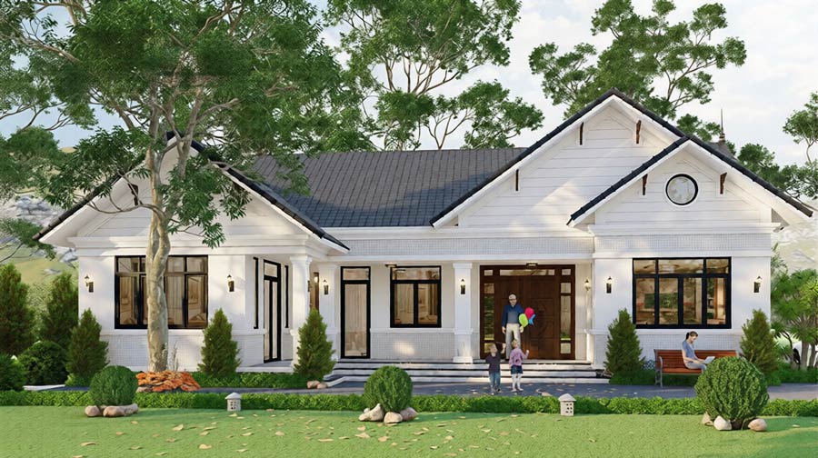 Lưu ý khi xây nhà cấp 4 chữ U