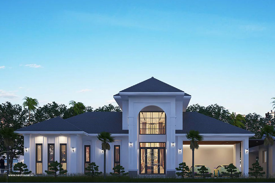 Biet thu san vuon 20x10