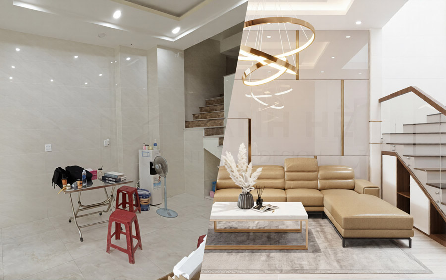 Thay đổi bố cục nội thất