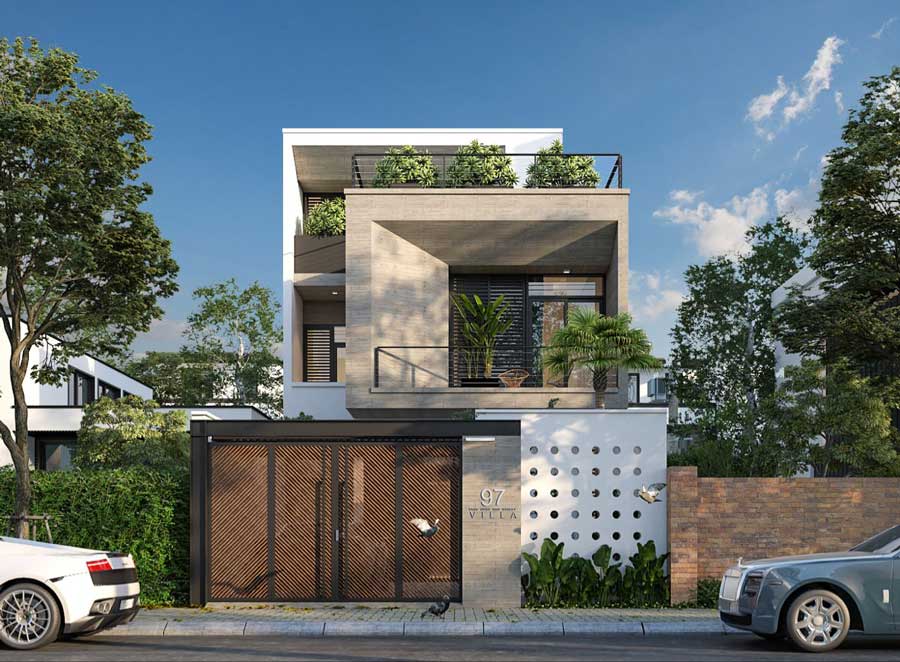 Đặc điểm nổi bật của mẫu thiết kế nhà mặt tiền 8m sâu 10m