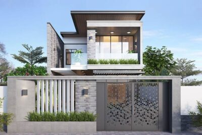 TOP 25+ Mẫu Thiết Kế Nhà Mặt Tiền 8m Sâu 10m Đẹp Xu Hướng Mới Hiện Nay