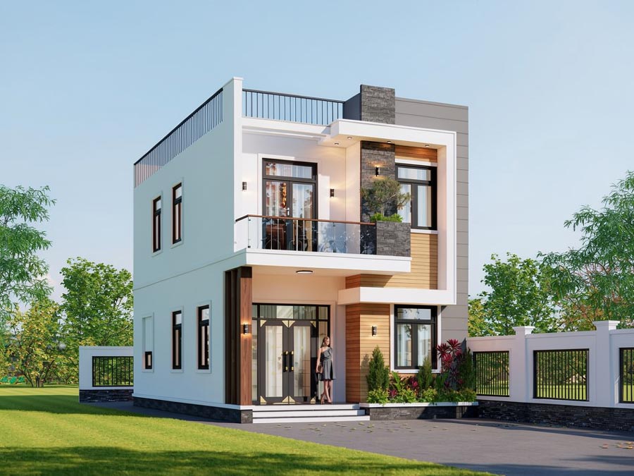 Ưu điểm vượt trội của mẫu nhà phố 2 tầng 70m2